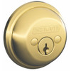 Schlage B Series Heavy Duty Deadbolt (Brass)