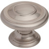 Liberty Hardware 1-3/8 Harmon Knob Satin Nickel, Package Of 12