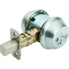 Schlage B60 Deadbolt, 2.375/2.75" Backset, 1.375 To 1.75" Thk Door, Keyed Different, Wrought Brass
