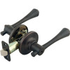 Design House Ironwood Privacy Lever, Brushed Bronze