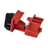 Brady Red Glass Filled Nylon Tie Bar Universal Multi-Pole Breaker Lockout