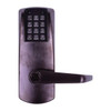Dormakaba E-Plex 2000 Electronic Pushbutton Lock, 2.375/2.75" Backset, 1.375 To 2.5" Thk Door