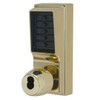 Dormakaba Cylindrical Knob Lock, Combination Entry, Key Override, 2-3/4 Backset