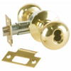 Arrow Mk Series Cylindrical Storeroom Knob Lockset (Bright Brass)