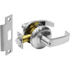 Sargent 28-65g04 Kl 26d Cylindrical Lever Lockset, 2.75" Backset, 1.375 To 1.75" Thk Door, Grade 2