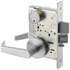 Yale Satin Chrome R Rose Augusta Lever Mortise Apartment/Dormitory Entry Lock