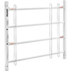 Guardian Angel Window Guard With Safety Release, 4-Bar, 58-90 Wide