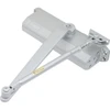 Shield Security Size 4 Heavy-Duty Hydraulic Door Closer, Aluminum