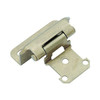 2-1/4" Self-Closing Exposed Partial Wrap Cabinet Hinge Antique Brass Pack Of 2