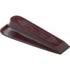 4-1/2 In Rubber Wedge Door Stop (5-Pack) (Brown)