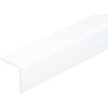 1-1/8 X 96 In Plastic Corner Protector (25-Pack) (White)