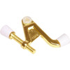 Cast Zinc Hinge Pin Door Stop (10-Pack) (Brass)
