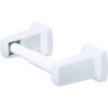 Lenape White Porcelain Toilet Paper Holder Concealed Mount