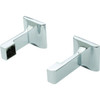 5/8" Concealed Screw Towel Bar Brackets In Polished Chrome