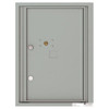 Florence Mfg Versatile 4c Mailbox, 6 High Suite, 1-Parcel Locker, Silver
