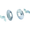 Concealed Mount Shower Rod Bracket 1" Chrome Plated 5pk