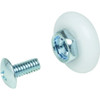 3/4" Oval Shower Door Wheel 2pk