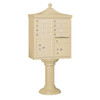 Salsbury Industries Regency Decorative- Sandstone-Includes Cbu- And Pedestal