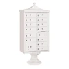 Salsbury Industries Regency Decorative- White- -Includes Top And Cover