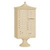 Salsbury Industries Regency Decorative- Sandstone- -Includes Top And Cover