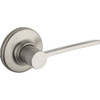 Kwikset Ladera Satin Nickel Hall/Closet Door Lever