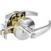 Accentra Cylindrical Privacy Lever Lock, Pacific Beach, Grade 2, Satin Chrome