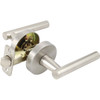 Design House Eastport Passage Straight Lever, Satin Nickel