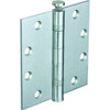 4-1/2" Commercial Ball Bearing Door Hinge Satin Chrome Stainless Steel Pack Of 3