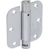 3-1/2" Residential Adjustable Spring Door Hinge Satin Chrome Package Of 2