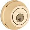 Kwikset 780 Series Polished Brass Single Cylinder Deadbolt With Smartkey Security