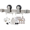 Renin Decorative Sliding Barn Door Hardware - Stainless Steel Top Strap
