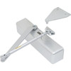 Shield Security Size 2-6 Heavy-Duty Hydraulic Door Closer, Aluminum