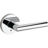Kwikset Milan Polished Chrome Bed/Bath Privacy Door Lever