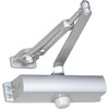 Norton 160 Series Door Closer, Hold Open Arm, Adjustable Size 1-4, Aluminum