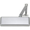 Norton 410 Series Cast Iron Door Closer, Non-Hold Open, Tri Packed, Satin Chrome