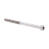 Socket Hd Cap Screws, Hexdr, #8, Ss, Package Of 10
