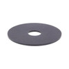 Fender Washers, 2 In. Od, Blk Neoprene, Package Of 10