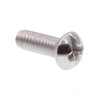 Mhn Srws, Rd Hd, Combo Dr, #8, Grd 18-8 Ss, Package Of 100