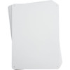 Brady Blank Aluminum Signs 10.25 In H X 14.25 In W Aluminum White
