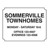 Back Engraved Custom Interior Sign, White, 10 X 8