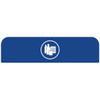 Rubbermaid Commercial 33 Gallon "Mixed Recycle" Sign (Blue)