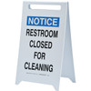 Brady “notice Restroom Closed” Floor Signage