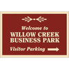 Custom Dimensional Sign With Straight Corners, Smooth Finish, 36 X 24