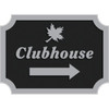 Custom Dimensional Sign With Notched Corners, Smooth Finish, 22 X 16