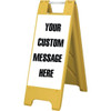 Custom Permanent A Frame Kit, Yellow, 13 X 36