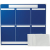 Brady Blue 6-Panel Lean Communication Board