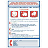 Hy-Ko 28 In X 20 In Pool Signs Rescue Cpr Breathing Sign In Red, Blue, White