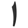 3 In. House Number 1, Plastic, Black With Nails, Package Of 2