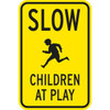 Slow/Children At Play/Symbol Sign, High Intensity, 12 X 18