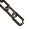 Mr. Chain 1 Inch  X 100 Foot Black Plastic Barrier Chain